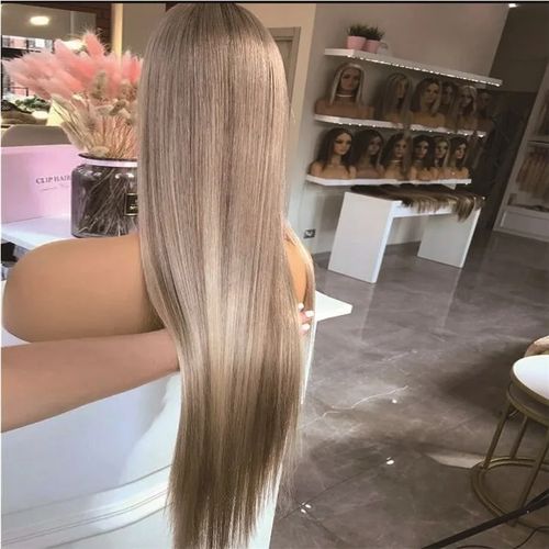 Soft & Durable Long Straight Brown Wig | Vibrant Shade for Instant Confidence – Ideal for Parties & Casual Chic