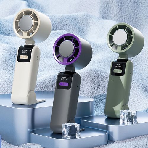 Indulge in Instant Icy Bliss: Multi-Style Portable Cooling Fan – Your Ultimate Companion for Refreshing Coolness Anywhere, Anytime
