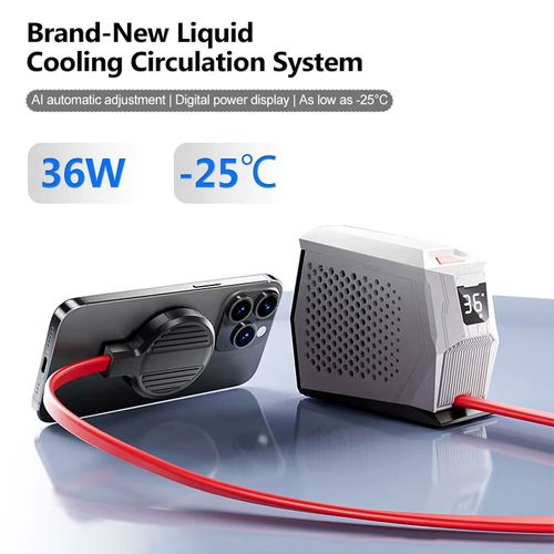 Smart Ultra-Powerful Mobile Phone Cooler: Instant Cooling to Conquer African Heat