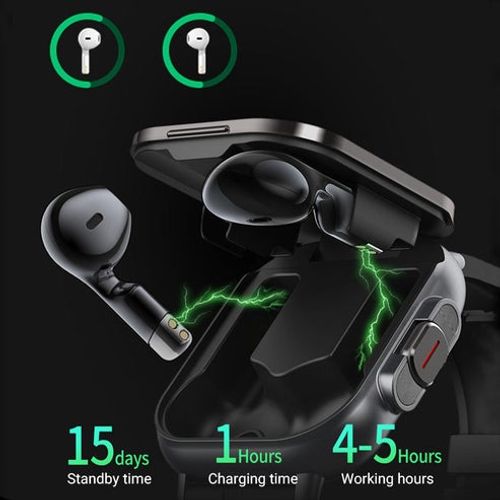 🔥2025 new hot sale🔥 2-in-1 Bluetooth Earphones Smartwatch
