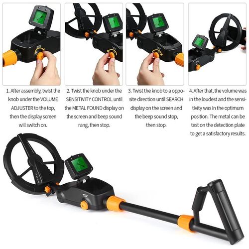 Treasure detector, outdoor metal detector