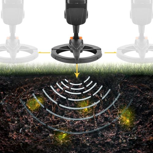 Treasure detector, outdoor metal detector