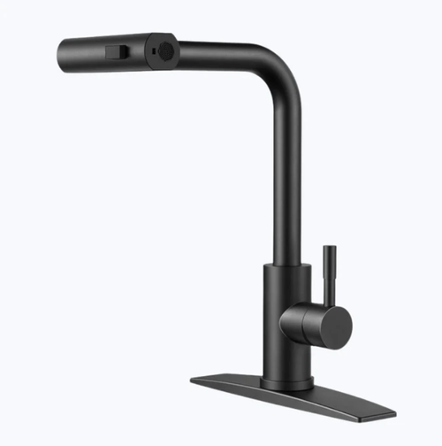Splash-proof   Black   3 precision spray modes   smart faucet