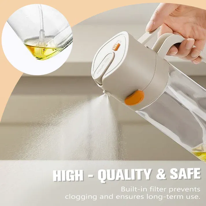 2 in 1 Sprayer & Dispenser Oil Bottle
