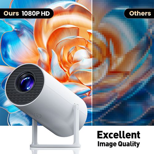 Barrel Machine HY300PLUS Smart AnzhuoHD Projection Screen Home Recommend Projector