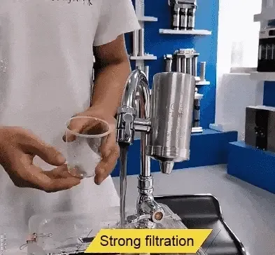 🔥 Installation-free Stainless Steel Household Faucet Water Purifier