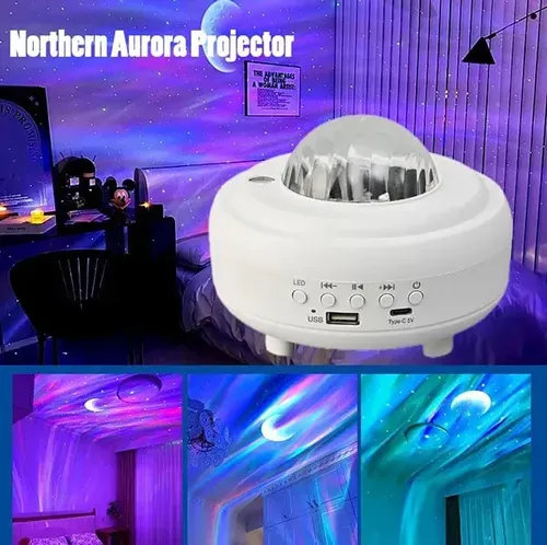 ✨Northern Lights Aurora Projector🎶