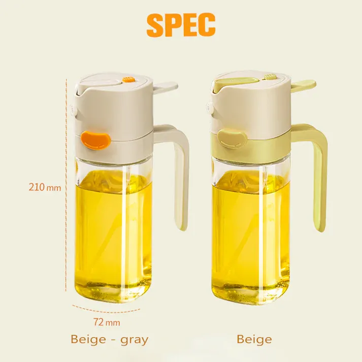 2 in 1 Sprayer & Dispenser Oil Bottle