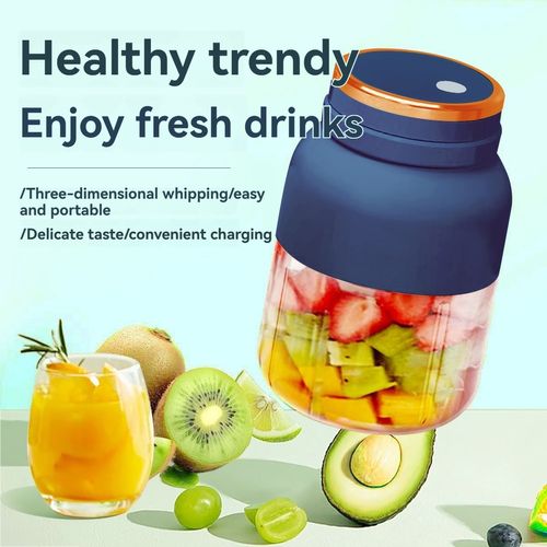 New Portable Juicer Cup – Blend Anywhere, Crush Ice Easily, Fresh Juice in Seconds