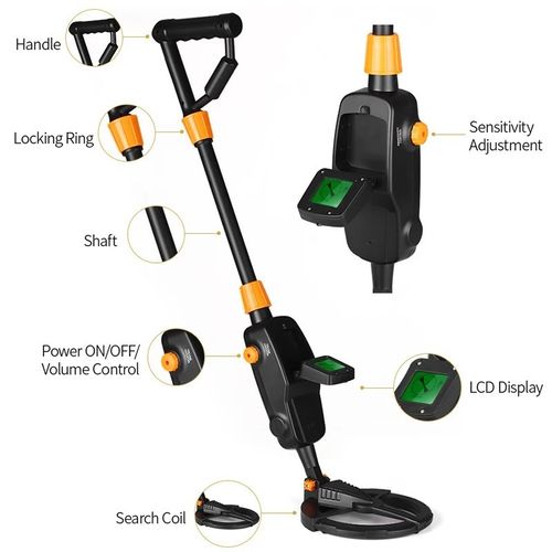 Treasure detector, outdoor metal detector