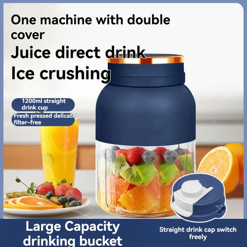 New Portable Juicer Cup – Blend Anywhere, Crush Ice Easily, Fresh Juice in Seconds