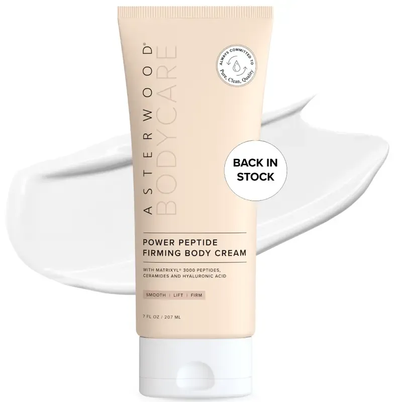 Power Peptide Firming Body Cream | Matrixyl 3000, Ceramides & Hyaluronic Acid | Clinically-Inspired Firming, Lifting & Barrier Repair for Whole Body | 7 Fl Oz
