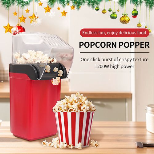 1200W Mini Electric Popper Machine Hot Oil Portable Popcorn Maker Machine Air for Kids