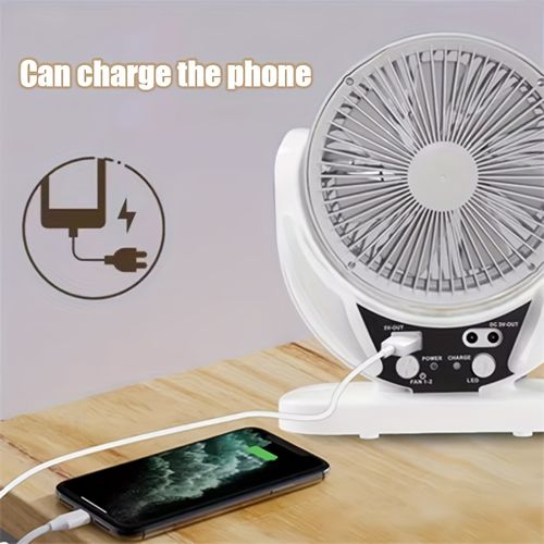 Solar Multifunctional Portable Camping Fan