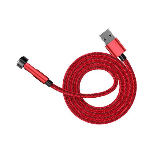 Three-in-One USB Charging Cable with 540-Degree Bending