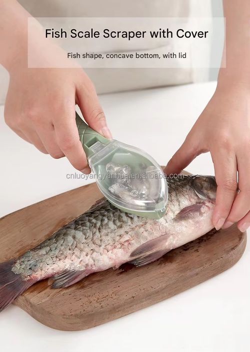 Fish scale scraper, fish scale knife, fish scale remover, fish scale expander, fish scale removal set, fish scale brush, fish scale scraping tool, waterproof