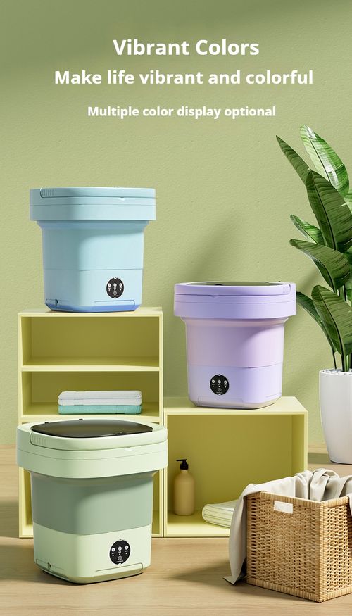 11L Foldable Mini Washer Machine - Portable for Underwear, Socks, Baby Clothes