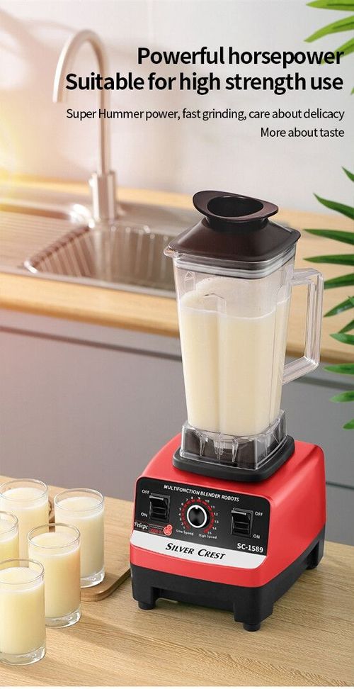 Best-Selling 15-Speed 2L Countertop Blender | High-Speed & Easy-to-Use for Grinding, Smoothie, Juicing