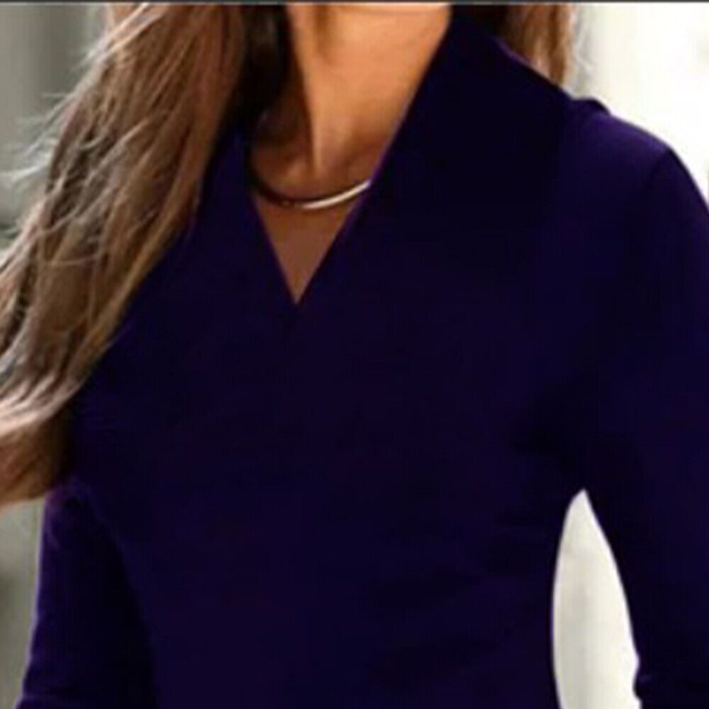 Women V Neck Bodycon Sweater Dress Casual Slim Fit Long Sleeve Mini Jumper Dress