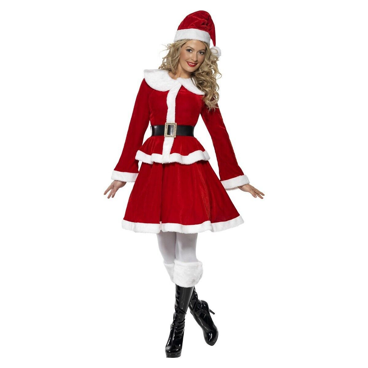 Miss Santa Costume Costume Christmas Fancy Dress