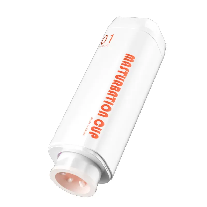 Multifunctional male masturbator with heating, voice control, rotation and automatic thrusting