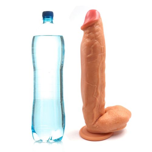 Giant penis, made of silicone for women.