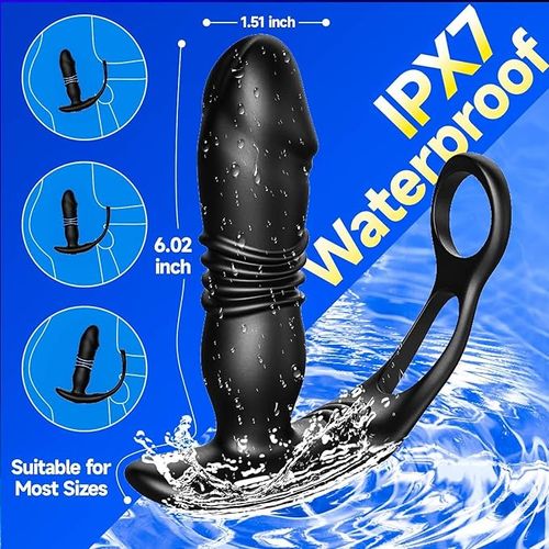 Prosta Flow, Prosta Flow Device 3 in 1 Massager for Men, IPX7 Waterproof Design, Naturally Last (App)