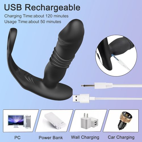 Prosta Flow, Prosta Flow Device 3 in 1 Massager for Men, IPX7 Waterproof Design, Naturally Last (App)