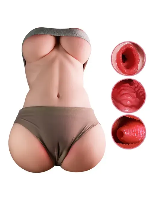 Manual masturbator that can be inserted