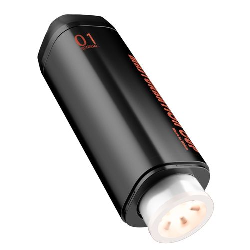Multifunctional male masturbator with heating, voice control, rotation and automatic thrusting