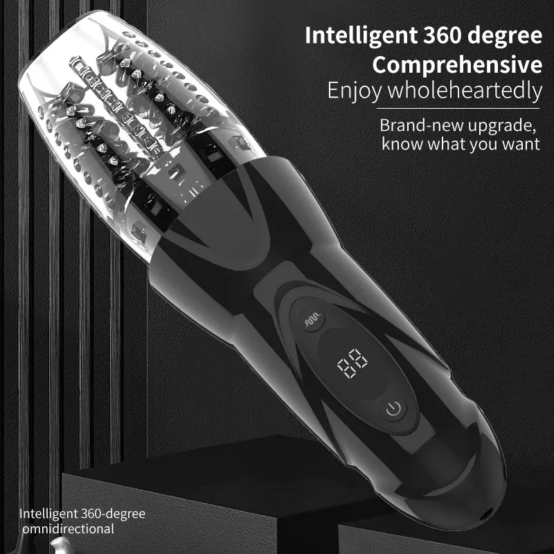 TEidea Men's Physical Training Equipment, LCD Display, Multi-Frequency Telescopic Rotation, size