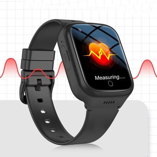 Relógio 4g para crianças e idosos com GPS, ritmo cardíaco, posicionamento e seguimento em tempo real, 10 dias de espera