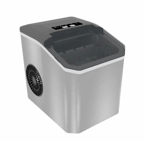 YH16M Mesa Inteligente de Aço Inoxidável Elétrica Mini Máquina de Gelo Instantânea para Fazer Gelo Transparente Branco como a Neve