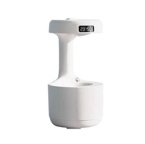 Luz de presença antigravidade Raindrop Humidificador de ar de secretária Difusor de aromas para quarto Difusor de óleos essenciais ultrassónico