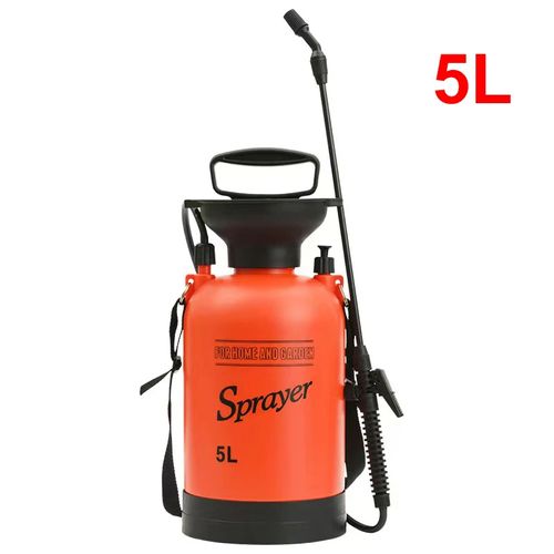 Mochila 5L bomba de ar manual lavadora de automóveis jardinagem desinfecção limpeza ferramenta de irrigação com pulverizador de pressão