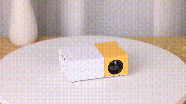 Mini projetor com e sem fios, espelhamento, suporte Wi-Fi, LCD 1080p, pequeno projetor