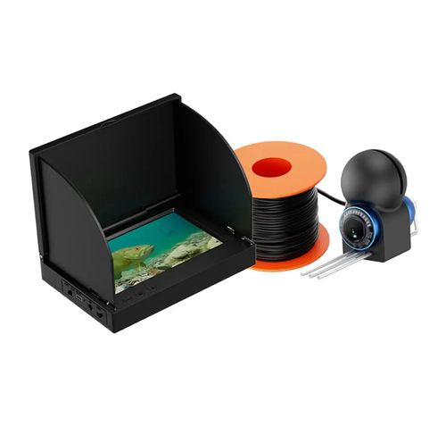 1080P Portátil Fish Depth Finder 4,3 Polegadas LCD 195 Graus Câmera de Pesca de Visão Noturna Subaquática Portátil 4,3 Polegadas LCD CMOS