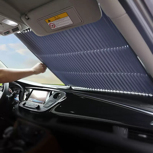 Instant Cooling Car Sunshade - Retractable Heat Isolator