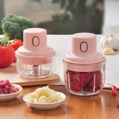 Fully automatic intelligent electric garlic machine wireless electric food chopper