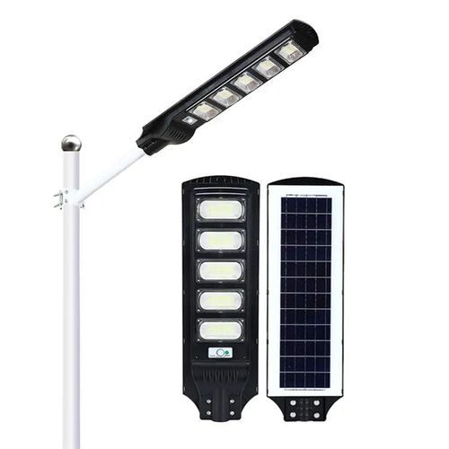 Five light sources one street lamp