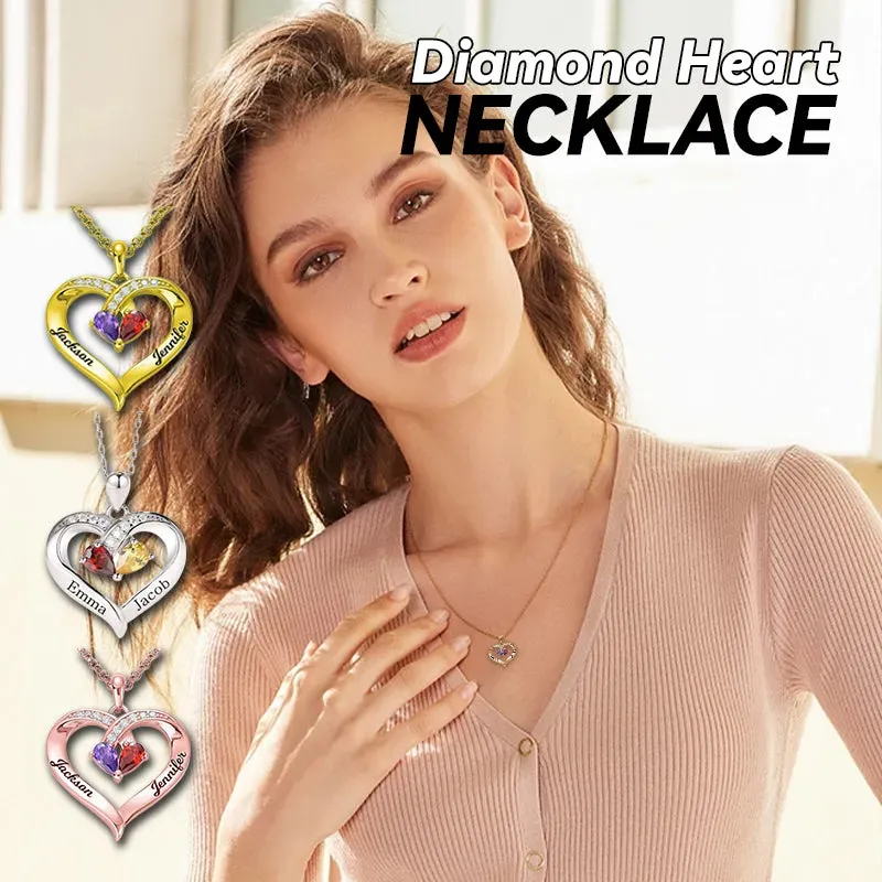Valentine's Day Forever Love Heart Necklace