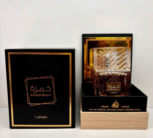 跨境拉塔法Lattafa perfumes Khamrah阿拉伯中性高檔香水100ml