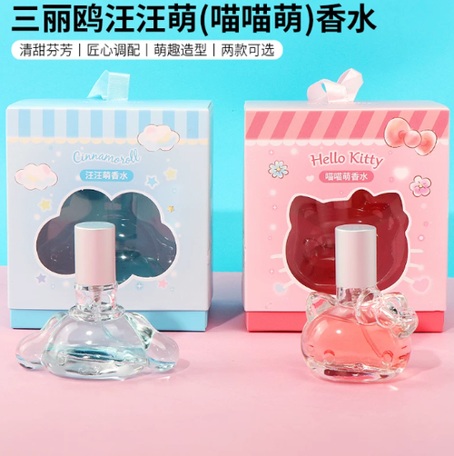 miniso名創優品玉桂狗汪汪萌香水女持久清新凱蒂貓喵喵萌香體噴雾