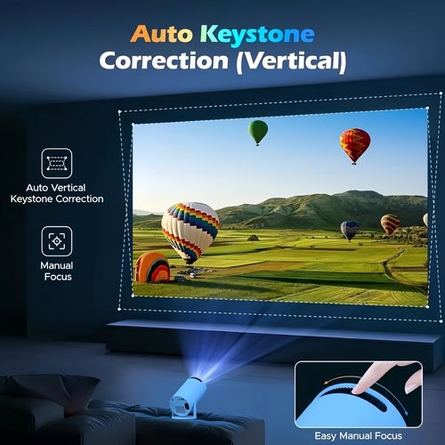 4K Rechargeable Projector