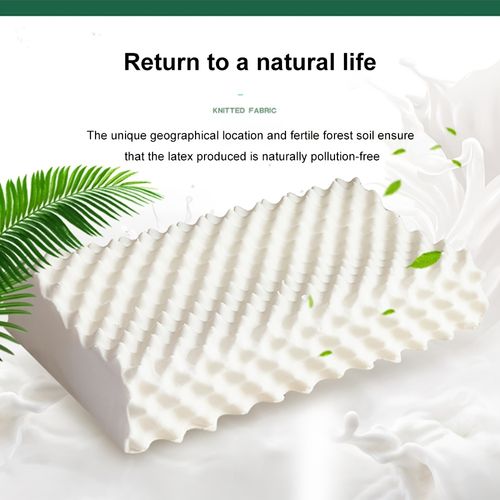 Natural latex pillow