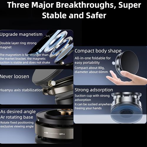 Top-tier magnetic docking stand