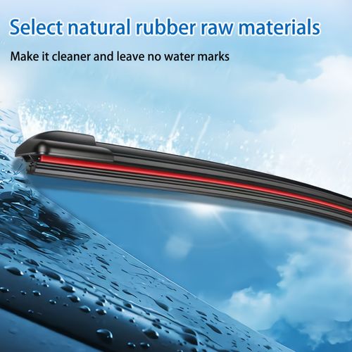 6-layer rubber blade windshield wiper