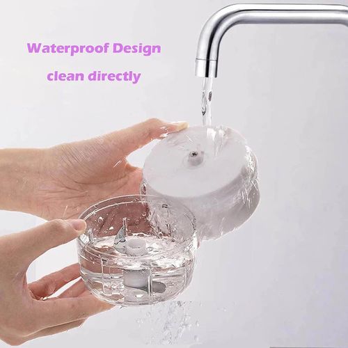 COSKIRA Electric Mini Food Chopper Wireless Garlic Ginger Onion Vegetable Meat Nut Steel Blades Portable Garlic Crusher Cordless Garlic Mincer Blender Waterproof Rechargeable Food Processor (250ml)