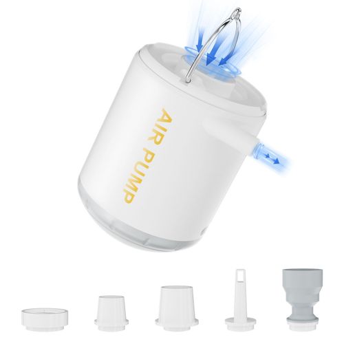 Portable air pump, inflation and suction