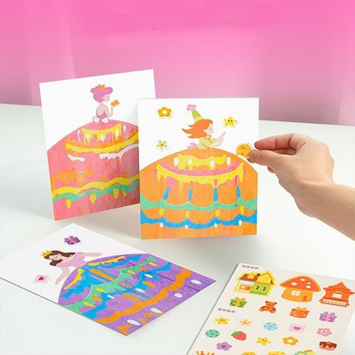 Children's Fun Book Doodle Scratch Toy